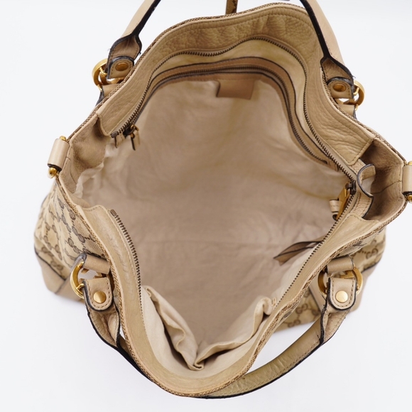 AO34❤️Gucci Miss GG Canvas Convertible Tote - Picture 13 of 14